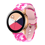 For Samsung Galaxy Watch 46mm / Pink Camouflage