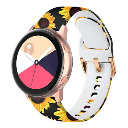 Silicone Printing Replacement Strap Watchband, For Samsung Galaxy Watch 46mm