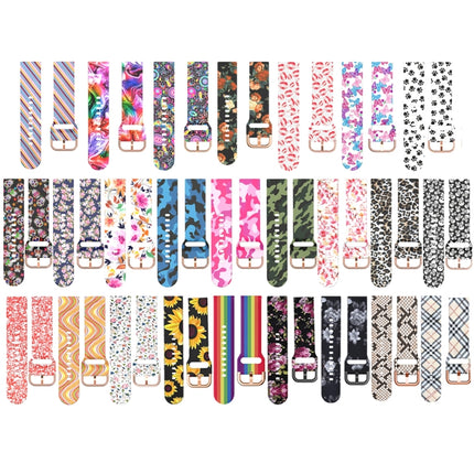 Silicone Printing Replacement Strap Watchband, For Samsung Galaxy Watch 46mm