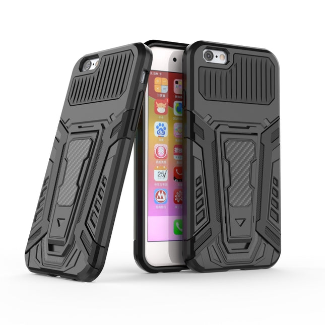 War Chariot Series Armor All-inclusive Shockproof PC + TPU Protective Case with Invisible Holder