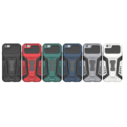 War Chariot Series Armor All-inclusive Shockproof PC + TPU Protective Case with Invisible Holder, For iPhone 6, For iPhone 6 Plus, For iPhone 8 Plus / 7 Plus, For iPhone 11