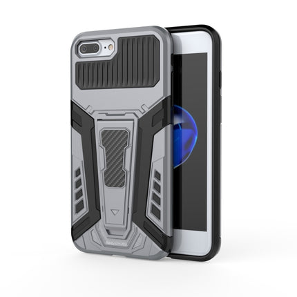 War Chariot Series Armor All-inclusive Shockproof PC + TPU Protective Case with Invisible Holder, For iPhone 6, For iPhone 6 Plus, For iPhone 8 Plus / 7 Plus, For iPhone 11