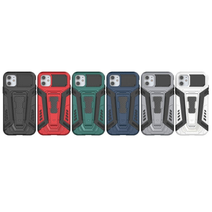 War Chariot Series Armor All-inclusive Shockproof PC + TPU Protective Case with Invisible Holder