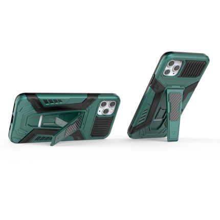 War Chariot Series Armor All-inclusive Shockproof PC + TPU Protective Case with Invisible Holder, For iPhone 11 Pro
