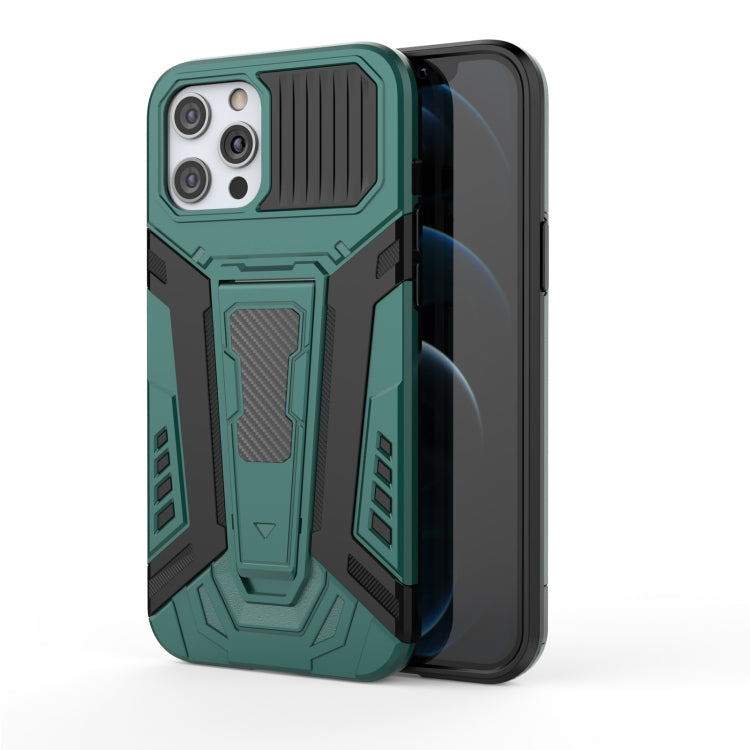 War Chariot Series Armor All-inclusive Shockproof PC + TPU Protective Case with Invisible Holder
