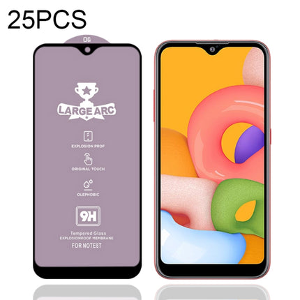 25 PCS 9H HD Large Arc High Alumina Full Screen Tempered Glass Film, For Samsung Galaxy M11 (25 PCS), For Samsung Galaxy M21 / M21 2021 (25 PCS), For Samsung Galaxy M31 (25 PCS), For Samsung Galaxy M31s (25 PCS), For Samsung Galaxy M51 (25 PCS)        ...