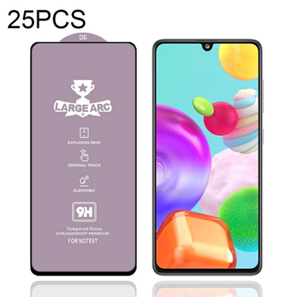 25 PCS 9H HD Large Arc High Alumina Full Screen Tempered Glass Film, For Samsung Galaxy M11 (25 PCS), For Samsung Galaxy M21 / M21 2021 (25 PCS), For Samsung Galaxy M31 (25 PCS), For Samsung Galaxy M31s (25 PCS), For Samsung Galaxy M51 (25 PCS)        ...