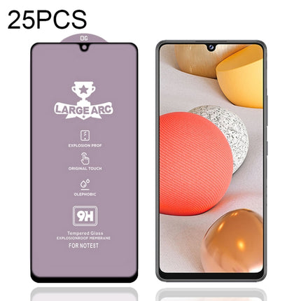 25 PCS 9H HD Large Arc High Alumina Full Screen Tempered Glass Film, For Samsung Galaxy M11 (25 PCS), For Samsung Galaxy M21 / M21 2021 (25 PCS), For Samsung Galaxy M31 (25 PCS), For Samsung Galaxy M31s (25 PCS), For Samsung Galaxy M51 (25 PCS)        ...