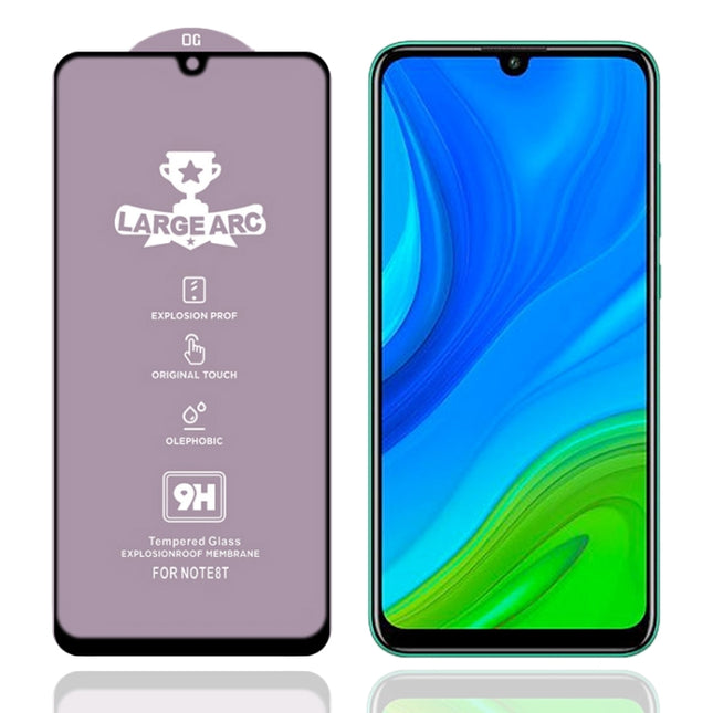 9H HD Large Arc High Alumina Full Screen Tempered Glass Film, For Huawei Y5p (1 PCS), For Honor 8A 2020 (1 PCS), For Huawei Y6p (1 PCS), For Honor 9S (1 PCS), For Honor 30 (1 PCS), For Huawei Y7p (1 PCS), For Honor 30S (1 PCS), For Huawei Y8p (1 PCS)  ...