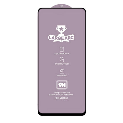 9H HD Large Arc High Alumina Full Screen Tempered Glass Film, For Huawei Y7a (1 PCS)