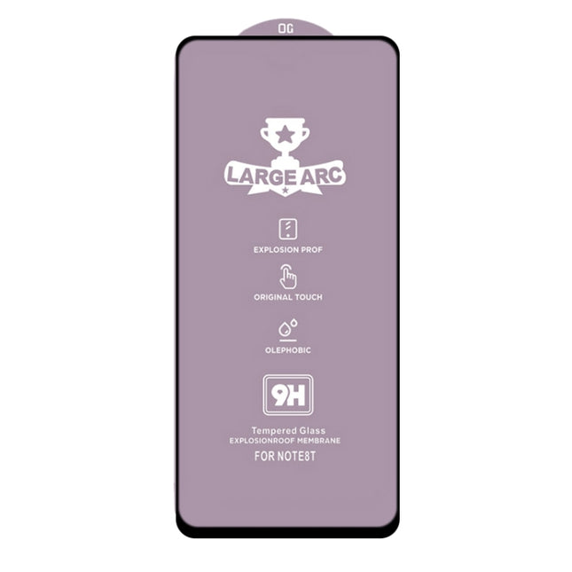 9H HD Large Arc High Alumina Full Screen Tempered Glass Film, For Huawei Y7a (1 PCS)