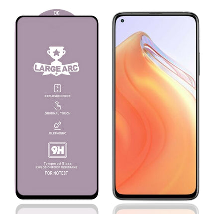 9H HD Large Arc High Alumina Full Screen Tempered Glass Film, For Xiaomi Redmi Note 10 (1 PC), For Xiaomi Mi 10T 5G (1 PC), For Xiaomi Mi 10T Pro 5G (1 PC), For Xiaomi Mi 10T Lite 5G (1 PC), For Xiaomi Mi 10 Lite Zoom (1 PC)                            ...