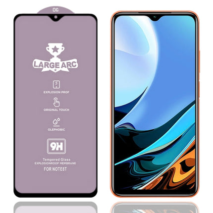 9H HD Large Arc High Alumina Full Screen Tempered Glass Film, For Xiaomi Redmi Note 9T (1 PC), For Xiaomi Redmi 9 Power (1 PC), For Xiaomi Redmi 9T (1 PC), For Xiaomi Redmi 10X 4G (1 PC), For Xiaomi Redmi 10X 5G (1 PC), For Xiaomi Redmi 10X Pro 5G (1 P...