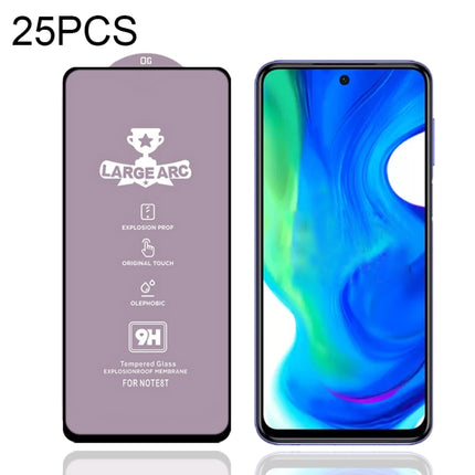 25 PCS 9H HD Large Arc High Alumina Full Screen Tempered Glass Film, For Xiaomi Redmi Note 10 (25 PCS), For Xiaomi Mi 10T 5G (25 PCS), For Xiaomi Mi 10T Pro 5G (25 PCS), For Xiaomi Mi 10T Lite 5G (25 PCS), For Xiaomi Mi 10 Lite Zoom (25 PCS)           ...