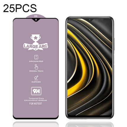 25 PCS 9H HD Large Arc High Alumina Full Screen Tempered Glass Film, For Xiaomi Redmi Note 10 (25 PCS), For Xiaomi Mi 10T 5G (25 PCS), For Xiaomi Mi 10T Pro 5G (25 PCS), For Xiaomi Mi 10T Lite 5G (25 PCS), For Xiaomi Mi 10 Lite Zoom (25 PCS)           ...
