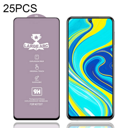 25 PCS 9H HD Large Arc High Alumina Full Screen Tempered Glass Film, For Xiaomi Redmi Note 10 (25 PCS), For Xiaomi Mi 10T 5G (25 PCS), For Xiaomi Mi 10T Pro 5G (25 PCS), For Xiaomi Mi 10T Lite 5G (25 PCS), For Xiaomi Mi 10 Lite Zoom (25 PCS)           ...