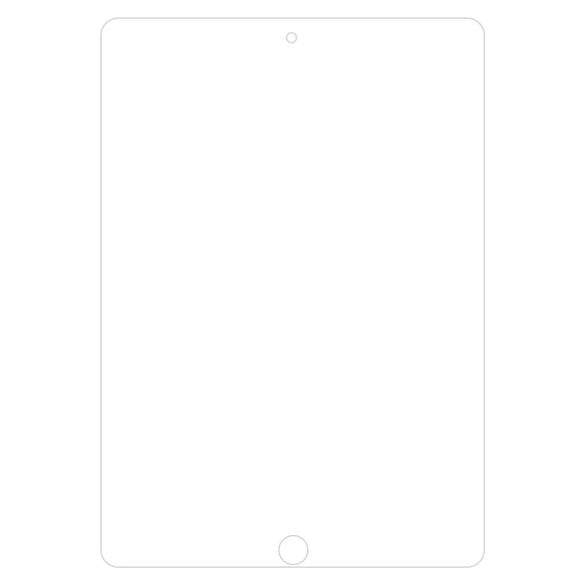 9H 2.5D Explosion-proof Tempered Glass Film, For iPad 9.7 2018 / 2017 / Pro 9.7 / Air 2 / Air (1PCS)