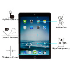 9H 2.5D Explosion-proof Tempered Glass Film, For iPad 9.7 2018 / 2017 / Pro 9.7 / Air 2 / Air (1PCS)