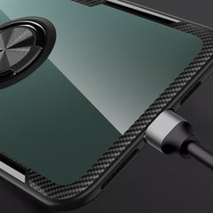 Stoßfeste transparente TPU- und Acryl-Schutzhülle mit Ringhalterung, für iPhone 11, für iPhone 11 Pro, für iPhone 11 Pro Max
