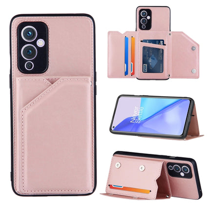 Skin Feel PU + TPU + PC Back Cover Shockproof Case with Card Slots & Holder & Photo Frame, For Xiaomi Mi 10T Lite 5G, For Xiaomi Mi 10T 5G / 10T Pro 5G, For Xiaomi Mi 11, For Xiaomi Poco M3 / Redmi Note 9, For OnePlus 9