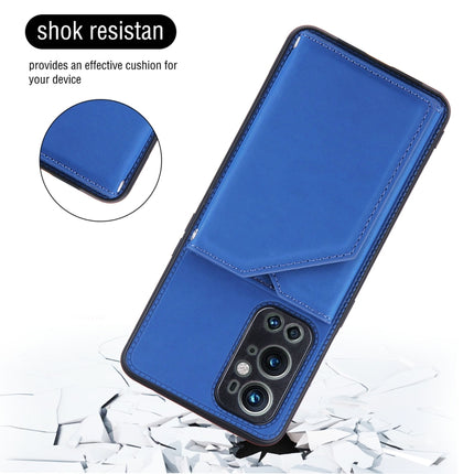 Skin Feel PU + TPU + PC Back Cover Shockproof Case with Card Slots & Holder & Photo Frame, For OnePlus 9 Pro, For Samsung Galaxy A42 5G