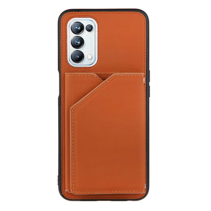 Skin Feel PU + TPU + PC Back Cover Shockproof Case with Card Slots & Holder & Photo Frame, For OPPO A93 5G, For OPPO A94, For Samsung Galaxy A02s (US Version), For Samsung Galaxy A02s (EU Version), For Samsung Galaxy A32 5G