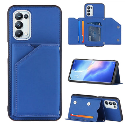 Skin Feel PU + TPU + PC Back Cover Shockproof Case with Card Slots & Holder & Photo Frame, For OPPO A93 5G, For OPPO A94, For Samsung Galaxy A02s (US Version), For Samsung Galaxy A02s (EU Version), For Samsung Galaxy A32 5G
