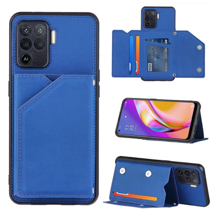 Skin Feel PU + TPU + PC Back Cover Shockproof Case with Card Slots & Holder & Photo Frame, For OPPO A93 5G, For OPPO A94, For Samsung Galaxy A02s (US Version), For Samsung Galaxy A02s (EU Version), For Samsung Galaxy A32 5G