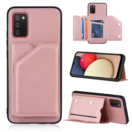 Skin Feel PU + TPU + PC Back Cover Shockproof Case with Card Slots & Holder & Photo Frame, For OPPO A93 5G, For OPPO A94, For Samsung Galaxy A02s (US Version), For Samsung Galaxy A02s (EU Version), For Samsung Galaxy A32 5G