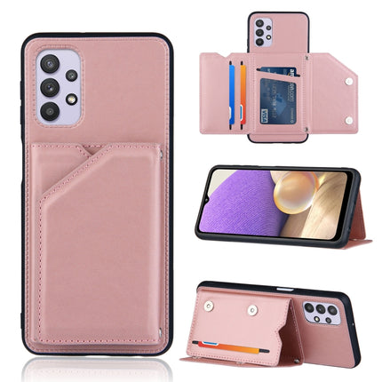 Skin Feel PU + TPU + PC Back Cover Shockproof Case with Card Slots & Holder & Photo Frame, For OPPO A93 5G, For OPPO A94, For Samsung Galaxy A02s (US Version), For Samsung Galaxy A02s (EU Version), For Samsung Galaxy A32 5G