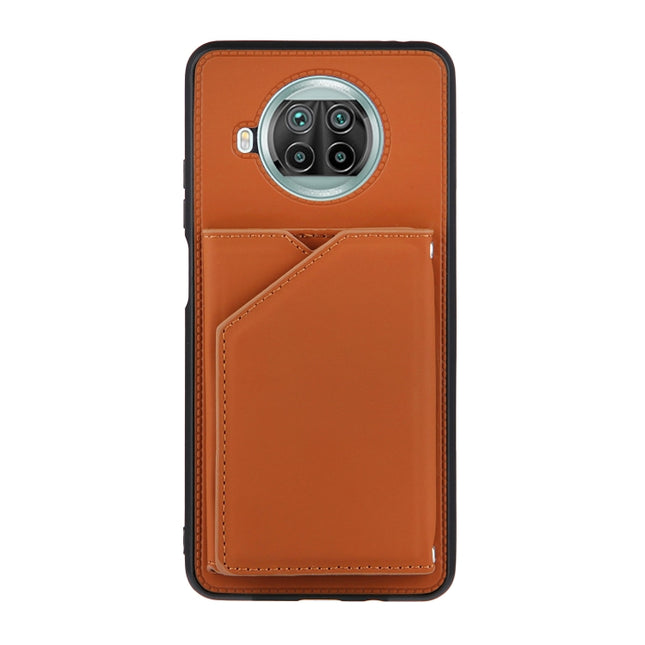 Skin Feel PU + TPU + PC Back Cover Shockproof Case with Card Slots & Holder & Photo Frame, For Xiaomi Mi 10T Lite 5G, For Xiaomi Mi 10T 5G / 10T Pro 5G, For Xiaomi Mi 11, For Xiaomi Poco M3 / Redmi Note 9, For OnePlus 9