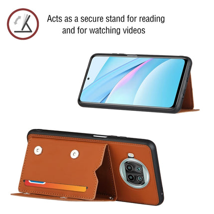 Skin Feel PU + TPU + PC Back Cover Shockproof Case with Card Slots & Holder & Photo Frame, For Xiaomi Mi 10T Lite 5G, For Xiaomi Mi 10T 5G / 10T Pro 5G, For Xiaomi Mi 11, For Xiaomi Poco M3 / Redmi Note 9, For OnePlus 9