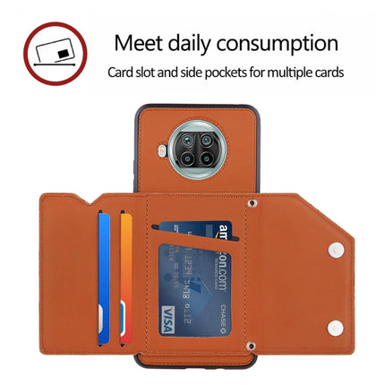 Skin Feel PU + TPU + PC Back Cover Shockproof Case with Card Slots & Holder & Photo Frame, For Xiaomi Mi 10T Lite 5G, For Xiaomi Mi 10T 5G / 10T Pro 5G, For Xiaomi Mi 11, For Xiaomi Poco M3 / Redmi Note 9, For OnePlus 9
