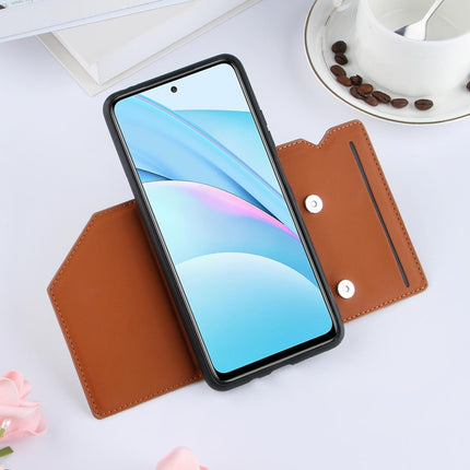 Skin Feel PU + TPU + PC Back Cover Shockproof Case with Card Slots & Holder & Photo Frame, For Xiaomi Mi 10T Lite 5G, For Xiaomi Mi 10T 5G / 10T Pro 5G, For Xiaomi Mi 11, For Xiaomi Poco M3 / Redmi Note 9, For OnePlus 9