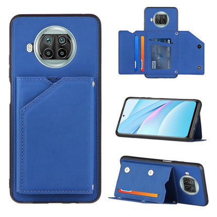 Skin Feel PU + TPU + PC Back Cover Shockproof Case with Card Slots & Holder & Photo Frame, For Xiaomi Mi 10T Lite 5G, For Xiaomi Mi 10T 5G / 10T Pro 5G, For Xiaomi Mi 11, For Xiaomi Poco M3 / Redmi Note 9, For OnePlus 9