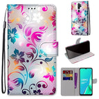 For OPPO A9 (2020) / A5 (2020) / A11X / A11 / Gradient Colorful Flower
