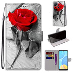 For OPPO A15 / A15s / Wood Red Rose