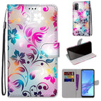 For OPPO A53 4G(2020) / A53s / A32 / A33 (2020) / Gradient Colorful Flower