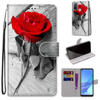 For OPPO A53 4G(2020) / A53s / A32 / A33 (2020) / Wood Red Rose