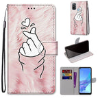 For OPPO A53 4G(2020) / A53s / A32 / A33 (2020) / Pink Hands Heart