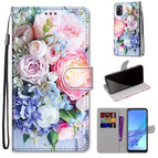 For OPPO A53 4G(2020) / A53s / A32 / A33 (2020) / Light Pink Bouquet