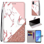 For OPPO A53 4G(2020) / A53s / A32 / A33 (2020) / Pink Stone Texture
