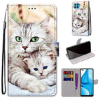 For OPPO F17 Pro / A93 4G / Reno4 Lite / Reno4 F / Big Cat Holding Kitten