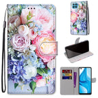 For OPPO F17 Pro / A93 4G / Reno4 Lite / Reno4 F / Light Pink Bouquet