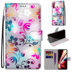 For OPPO Realme 5 / 5s / 5i / C3 / C3i / 6i / Narzo10 / 10A / 20A / Gradient Colorful Flower