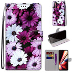 For OPPO Realme 5 / 5s / 5i / C3 / C3i / 6i / Narzo10 / 10A / 20A / Chrysanthemum Pink White Purple