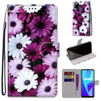 For OPPO Realme C15 / C12 / C25 / 7i (Global)/ Narzo 20 / 30A / Chrysanthemum Pink White Purple