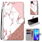 For OPPO Realme C15 / C12 / C25 / 7i (Global) / Narzo 20 / 30A / Pink Stone Texture