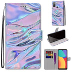 For Alcatel 3L 2021 / Fluorescent Water Texture