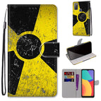 For Alcatel 3L 2021 / Yellow Black Logo